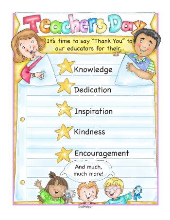 Teachers' Day Poster teaching resource