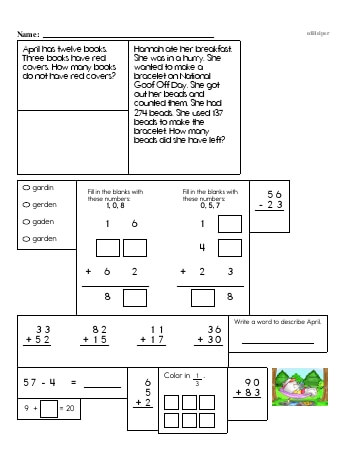 Third Grade Word Problems Resource Book (Week #3) teaching resource